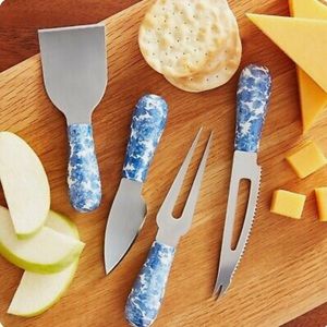 Pioneer Woman Heritage Floral Cheese Knife Serving Set